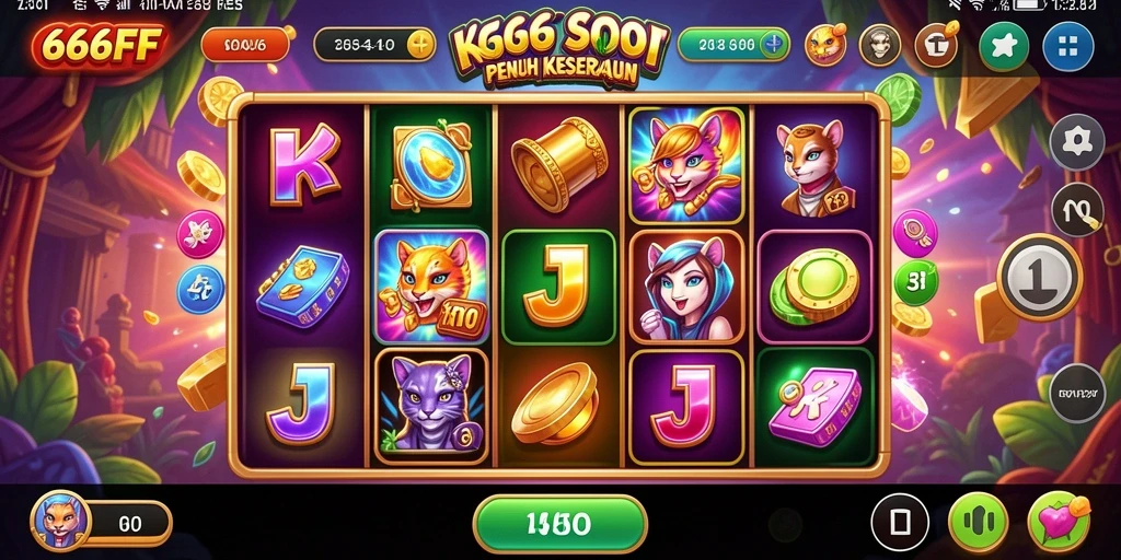 Tampilan menawan dan gameplay seru dalam <strong>666FF</strong> Slot.