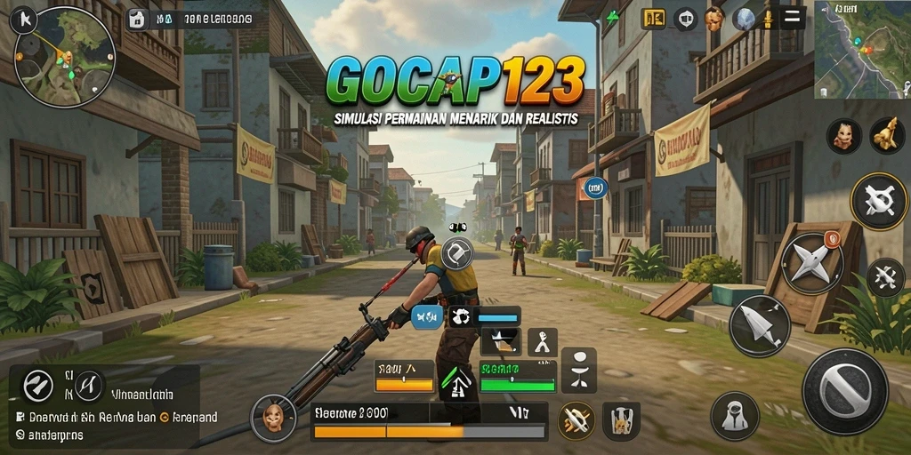 Tampilan menarik dari gameplay GOCAP123 yang penuh aksi.