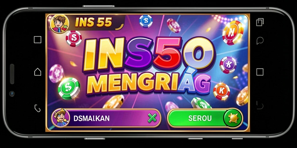 Screenshot gameplay INS55 yang menunjukkan aksi permainan Bingo yang mengasyikkan.