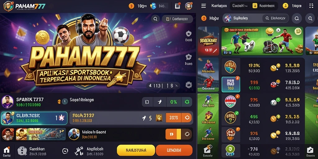 Gameplay PAHAM777 menampilkan taruhan olahraga yang interaktif dan menarik.