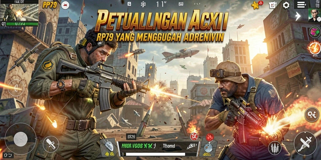 Tampilan menarik dari gameplay RP79 yang penuh aksi dan tantangan.
