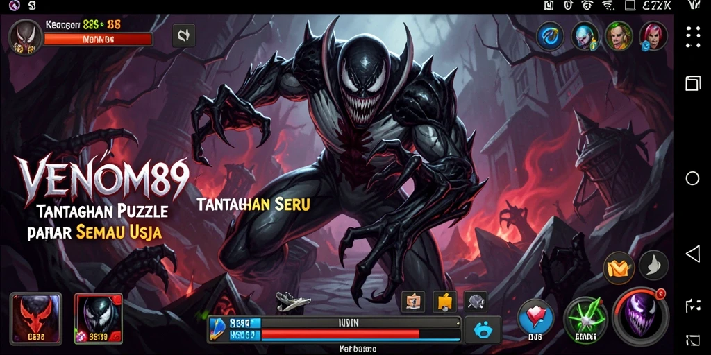 Screenshot menunjukkan gameplay menarik dari game Puzzle