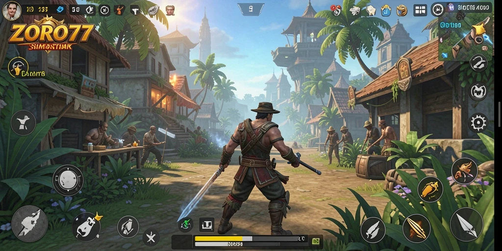 Menampilkan gameplay menarik dari ZORO77 dalam dunia Simulation.